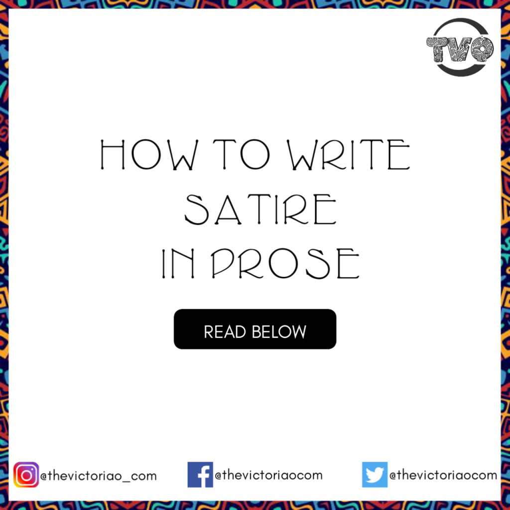 how to write satire